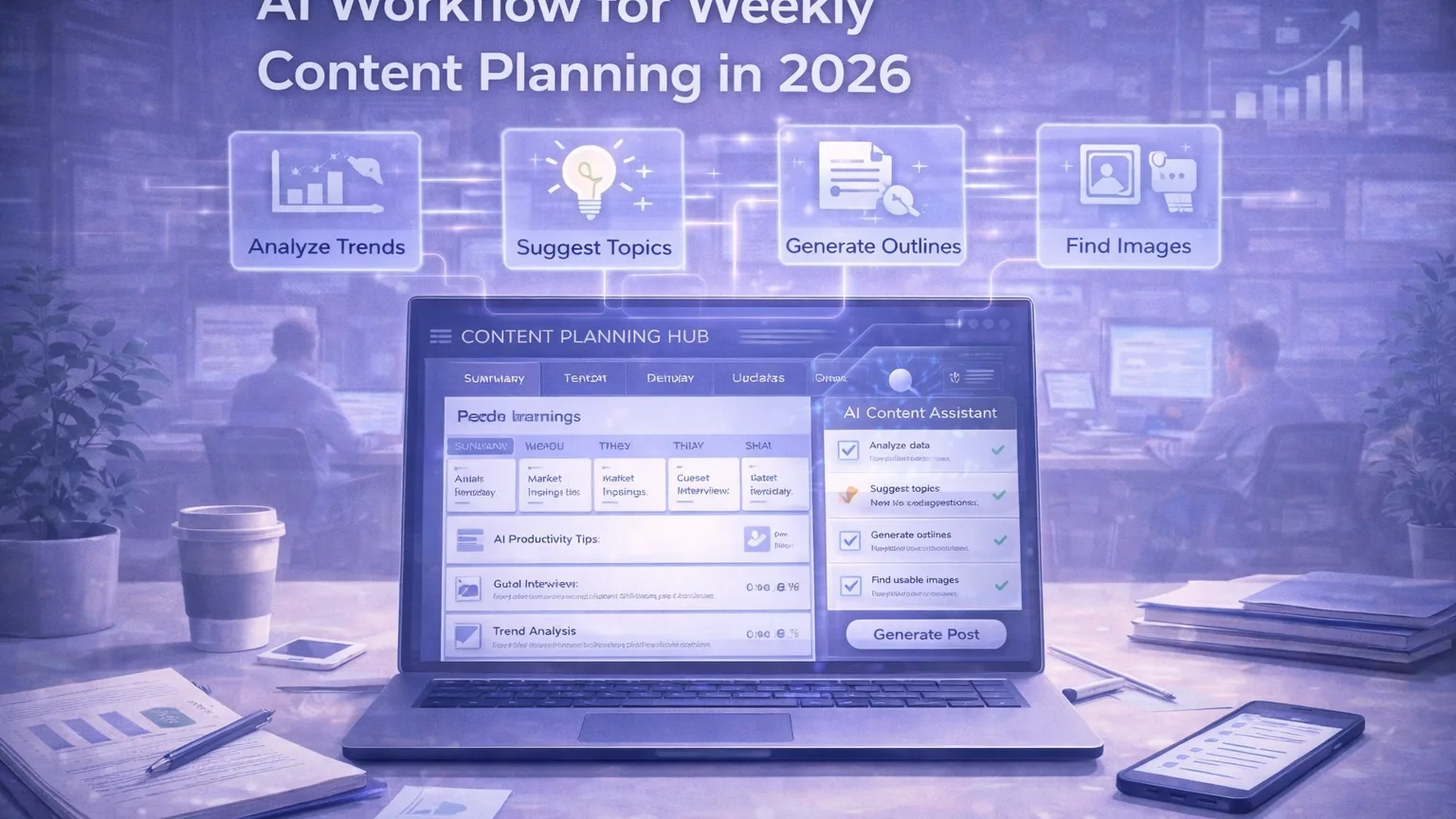 AI Workflow for Weekly Content Planning in 2026