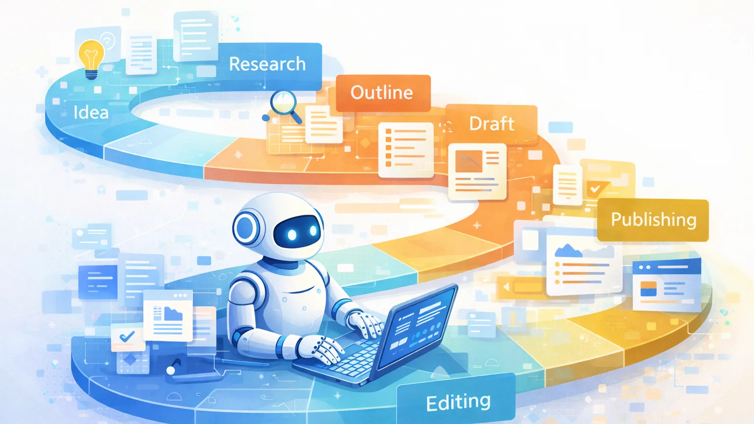 From Idea to Published Article: An AI Workflow